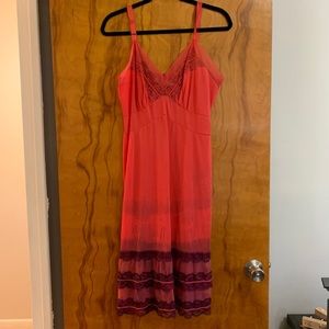 Vintage hand dyed slip
